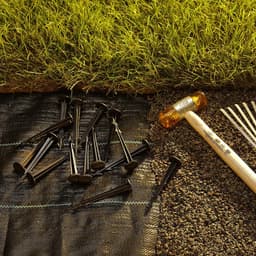TOVBMUP Grondanker - Tuingrondpen - UV-bestendig - 12 cm - Kunststof - Zwart - 50 stuks — thumbnail 3