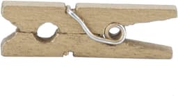 Houten Wasknijpers - Mini Clips - Foto's Ophangen - Gladde Afwerking - 300 Stuks - Houtkleur — thumbnail 5