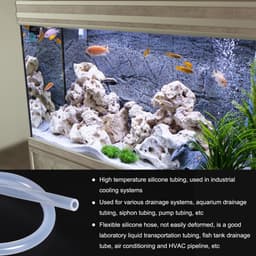 Dailygoods- Siliconen Tubing 10ft - 8mm ID/12mm OD - Flexibele Slang - Transparante Buis - Voor Irrigatie/Brouwen - Hoog Temperatuur Bestendig - Siliconenslang — thumbnail 5