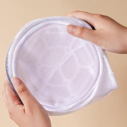 BH Waszak - Lingerie Net - Ondergoed Wassen - Slijtvast Polyester - 20 x 34 cm - Wit — thumbnail 3