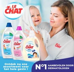 Le Chat Gel Sensitive Color - Vloeibaar Wasmiddel - Geschikt Voor Gekleurde Was - Frisse Geur - Marseille Zeep - Voordeelverpakking - 4 x 33 Wasbeurten — thumbnail 5