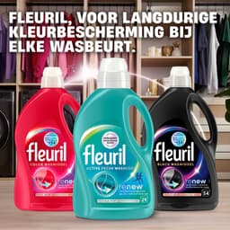 Fleuril Active Fresh - Vloeibaar Wasmiddel - Alle Kleuren Was - 4x29 Wasbeurten - Voordeelverpakking — thumbnail 4