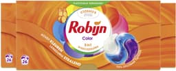 Robijn Wasmiddel - 3-in-1 Wascapsules - Color - 3 x 26 stuks - 78 Wasbeurten - Voordeelverpakking — thumbnail 2