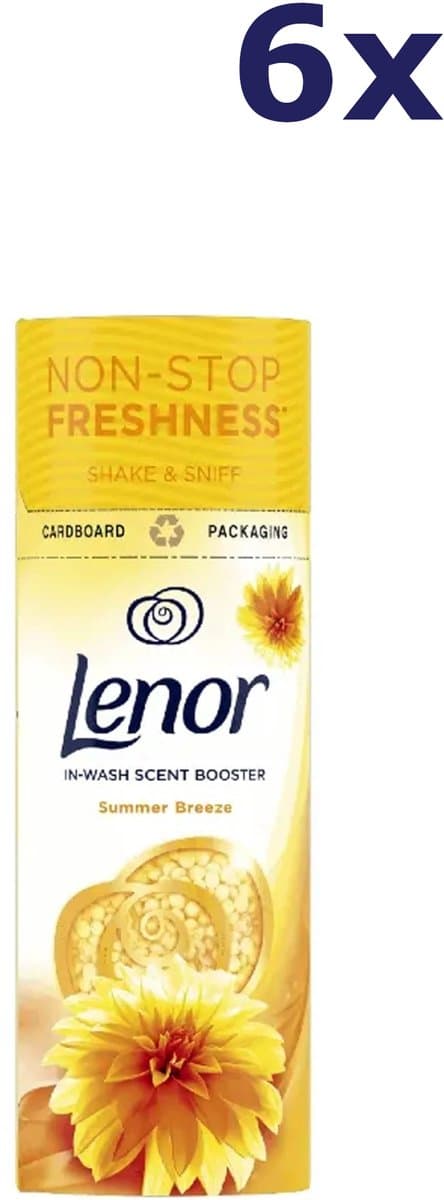 Lenor in Wash Geurbooster - Summer Breeze - Voordeelverpakking - 3 x 176 g - Wasparfum — afbeelding 1