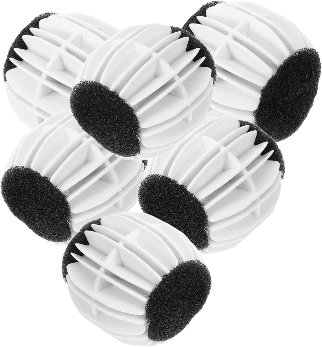 6 Stuks Anti-wirwar Wasballen De Was Was-haarvanger Schoon Herbruikbaar Pluisballen Voor De Droger Machine Wassen Voor Haar Verwijderaar Wasbal Voor Kleding Spons — afbeelding 1