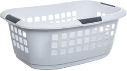 Benson Wasmand extra groot - 2x - wit - kunststof - 51 liter - 67 x 47 x 27 cm - ruime wasmanden — thumbnail 2
