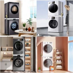 Garpex® Tussenstuk Wasmachine Droger – Stapelkit Wasmachine Droger - Universeel Verstelbaar — thumbnail 5