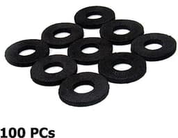 100 Pack Seal Ring Spons Pad - Geluidsisolatie Spacer en Schokbestendige Wasmachine voor Auto Accessoires — thumbnail 4