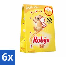6 x Robijn Geurbuiltjes Zwitsal 3 stuks per verpakking - Zwitsal Geur - Babygeur - Geurbuiltjes - Kastgeur - Ladegeur — thumbnail 1