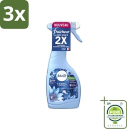 3 x Febreze Textielverfrisser Spray - Sea Breeze - Langdurige Frisse Geur - Lenor Collectie - 500ml - Grootverpakking - Textielverfrisser - Geurverwijderaar - Sea Breeze - Lenor - Huisdiergeur — thumbnail 1