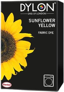 1 x Dylon - Textielverf - Sunflower Yellow - Kleurvaste Textielverf - 350g - Textielverf - Dylon - Gele Verf - Kleurstof - Kleding Verf — thumbnail 2