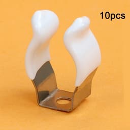 10 Stuks Gereedschapshaken met Veerclip voor Ophangen van Tuin- en Werkplaatsgereedschap — thumbnail 2