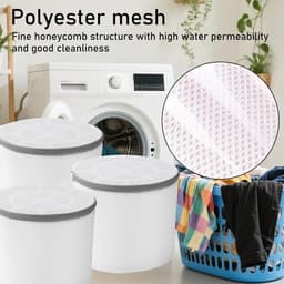 3x Wasmachine Waszakken voor Delicates, Lingerie en Ondergoed - Beschermend Net — thumbnail 3