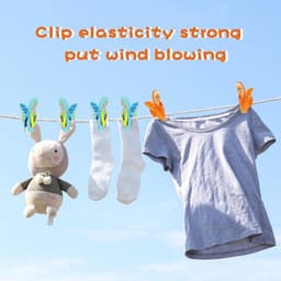 2 Pack Slipper Towel Clips - Sterke Strandstoel Handdoek Klemhouder - Grote Winddichte Kledinghanger - Zware Kunststof Badhanddoek Klem voor Vakantie Strand Zonligstoelen - Zwembadstoel — thumbnail 2