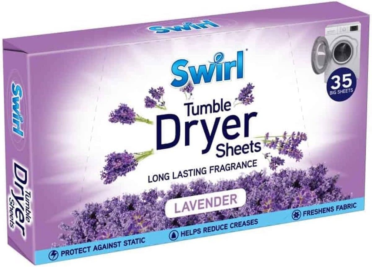 Droogtrommelvellen Lavendel - 35 Stuks voor Fris Textiel — afbeelding 1