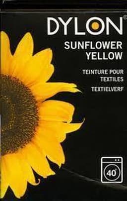 Dylon - Textielverf - Sunflower Yellow - Kleurvaste Textielverf - 350g — thumbnail 4