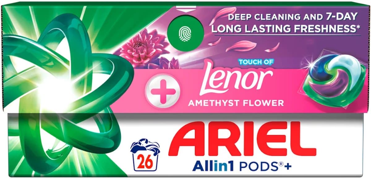 Ariël Pods Allin1 - 26sc540.8gr - amethyst flower — afbeelding 1