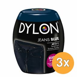 Dylon - Textielverf Blue Jeans - 3 x 350 gr - Voordeelverpakking — thumbnail 3