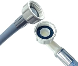 Fixem 3,5m wasmachine / vaatwasser aanvoerslang - geschikt voor Bosch, AEG, Samsung, Siemens, Beko, LG, Whirlpool, Inventum - waterslang - toevoerslang - 350cm - 1 Stuk — thumbnail 4