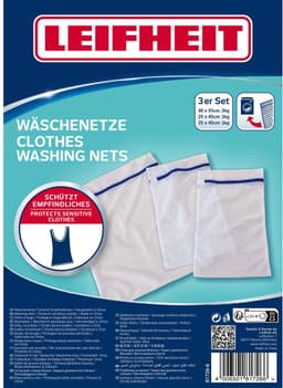 Leifheit Pegasus waszakken set van 3 - wit - blauw — thumbnail 4