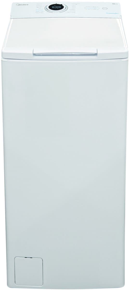 Midea MF100T70B/W-HR - Wasmachine - Bovenlader - 7 kg capaciteit - Wit - 78 dB - A label - 1200 rpm - Engels display — afbeelding 1