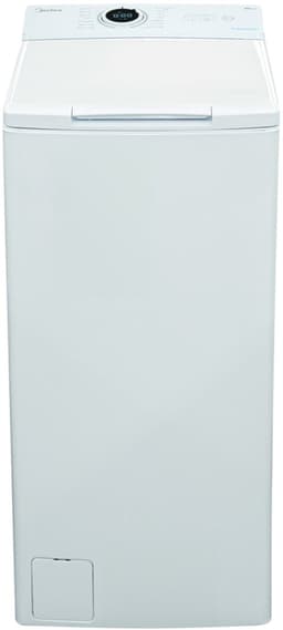 Midea MF100T70B/W-HR - Wasmachine - Bovenlader - 7 kg capaciteit - Wit - 78 dB - A label - 1200 rpm - Engels display — thumbnail 1