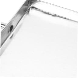 Airco Lekbak - Wateropvangbak Condensaat - Voorkom Lekkage - Inclusief Afvoerbuis - 40x40x3.5cm - Zilver — thumbnail 5