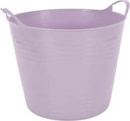 Excellent houseware Flexibele kuip / emmer - lila paars - 27 liter - kunststof - 42 x 35 cm — thumbnail 1