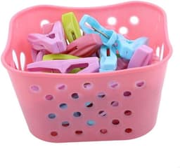 Multikleur Kledinghangers Kleerhangers Sokkenknijpers voor Drogen en Ophangen Winddicht — thumbnail 1