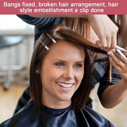 30 Stuks Zilveren Metaal Haarspelden Eendebek Alligator Clips voor Haarstyling — thumbnail 4