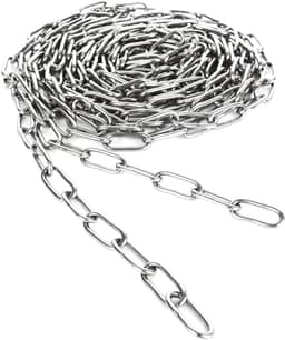 Roestvrij stalen ketting 6 meter - 304 - robuust voor hekken, honden uitlaten, drogen van wasgoed — thumbnail 4