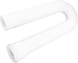 Regenpijp met Flexibele en Uitschuifbare Afvoerpijp - Regengoot Verlengstuk 20-59 Inch Wit — thumbnail 2
