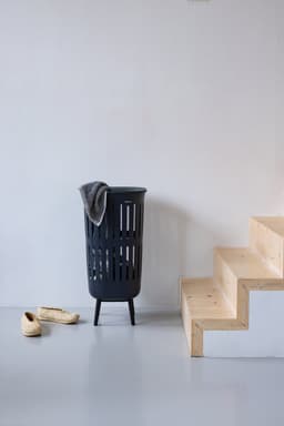 Brabantia Collect-It Hi Wasmand - met Deksel - 55 l - Black — thumbnail 4