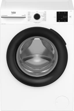 Beko b100 BM1WFU3842W wasmachine Voorlader 8 kg 1400 RPM Zwart, Wit — thumbnail 1