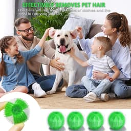 Dierenhaarverwijderaar - Wasmachine Accessoire - Set van 12 — thumbnail 4