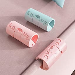Allecto Plus - Bed Sheet Grippers voor Beddengoed - Set van 12 - Herbruikbare Plastic Clips - Dekbedovertrek Houder - Voedsel Snack Zak Clip — thumbnail 4