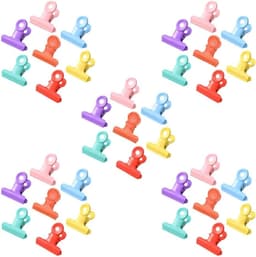 Veelzijdige Mini Metalen Klemmen in Vrolijke Kleuren voor Diverse Toepassingen in Huis en Kantoor — thumbnail 1