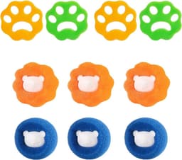 Haarverwijderaar en Pluisballen Set - Herbruikbaar en Effectief - Voor Wasmachine - Dierenharen en Pluisjes Verwijderen - Huisdierhaarverwijderaar - Set van 4 en 6 stuks — thumbnail 1