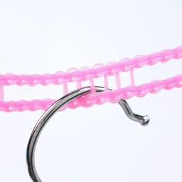 5m Non Slip Windproof Hanging Fence Line Type Clothes Line for Travel Home Washing - Pink — thumbnail 5
