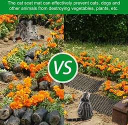 Dierenbarrière Doornrooster - Kattenafweerstrip - 200 x 30 cm - Anti-kattennetwerk - Tuin Kattenafweer — thumbnail 4
