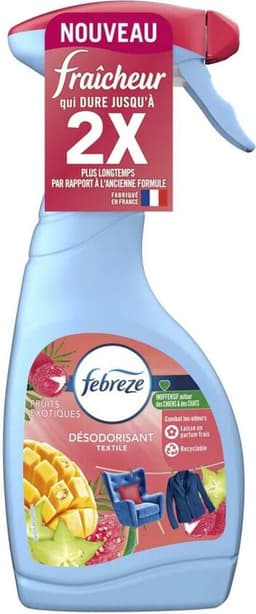 8x Febreze Textielverfrisser Spray Exotic Fruits 500 ml — thumbnail 1