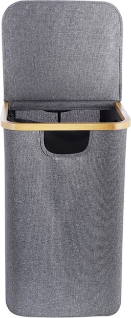 Ezystorage Opvouwbare wasmand 2 vakken - 87 liter — thumbnail 5
