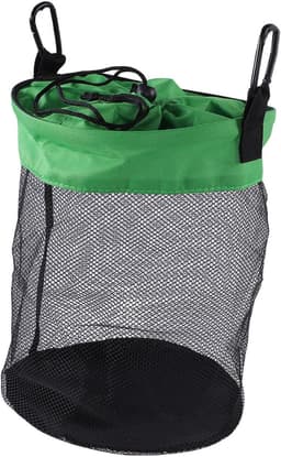 Wasknijperhouder Tas - Opberger Net - Wassen Organiseren - Verstelbare Riem - 28x21 cm - Zwart — thumbnail 5