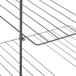 Torenwasdroger Inklapbaar - Wasrek Droogrek - Efficiënt Drogen - 30 Meter Drooglengte - 137 cm Hoog - Zwart — thumbnail 3