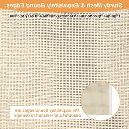 3 Stuks Katoenen Waszakken, Duurzame Mesh Tas met Rits voor Ondergoed, Kleding en Sokken (40x30cm) — thumbnail 4