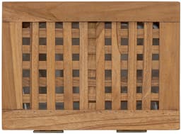vidaXL - Wasmand - Naturel - 35 - x - 25 - x - 60 - cm - Massief - Teakhout — thumbnail 4