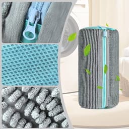 Wasmachine tas voor kinderen, herbruikbare sneaker waszak - 2 stuks, schoenbescherming — thumbnail 5
