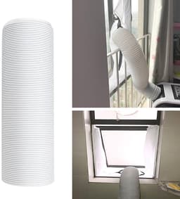 Store_8 - Draagbare Airconditionerslang - Flexibel - Grijs - Ontluchtingsslang - 3 meter lengte - Geschikt voor airco's - Opvouwbaar en rekbaar — thumbnail 3