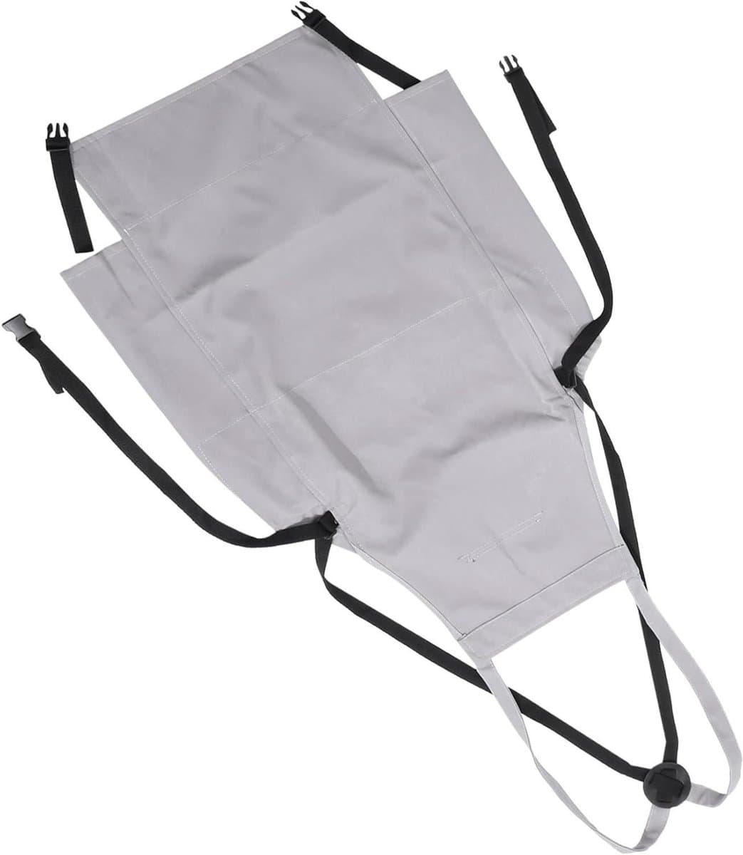Plukschort Met Zak - Oogstschort Tuin - Fruit Plukken - Verstelbare Riem - 58x50 cm - Grijs — afbeelding 1