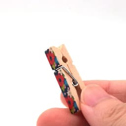 Dailygoods- Wasknijper 100 Stks - Kleurrijk Houten - Foto Clips — thumbnail 5